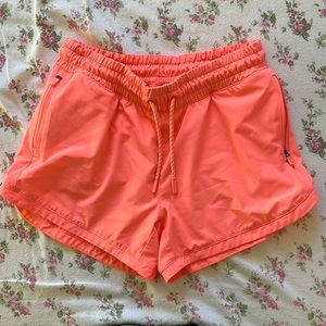 Coral Athleta Girl swim shorts size 14